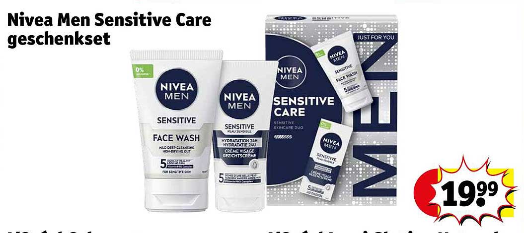 Nivea Men Sensitive Care geschenkset