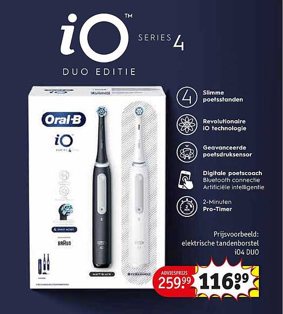 Oral-B iO Series 4 Duo Editie