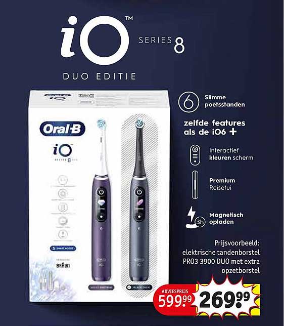 Oral-B iO Series 8 Duo Editie