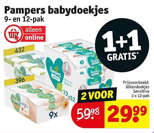 Pampers babydoekjes