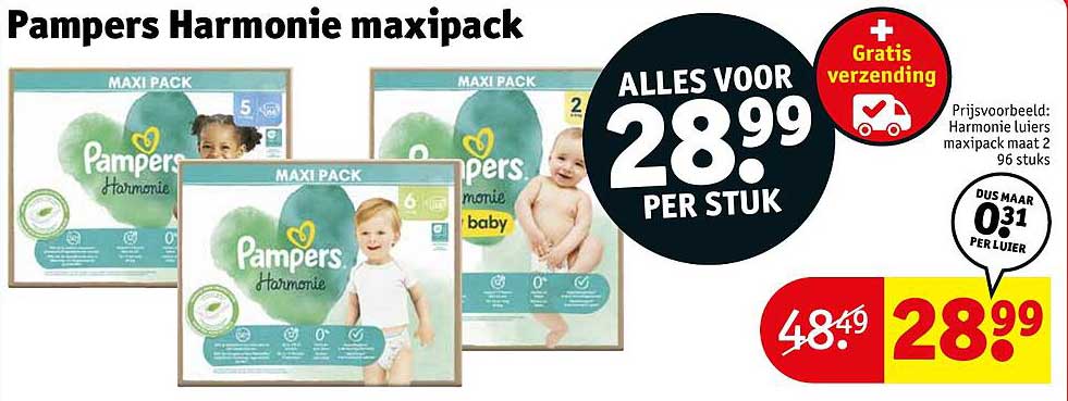 Pampers Harmonie maxipack