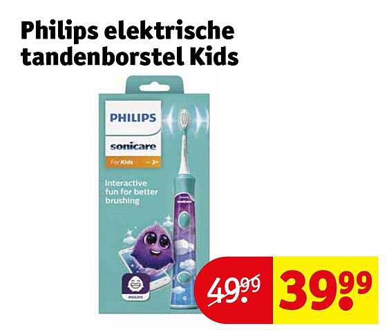 Philips elektrische tandenborstel Kids