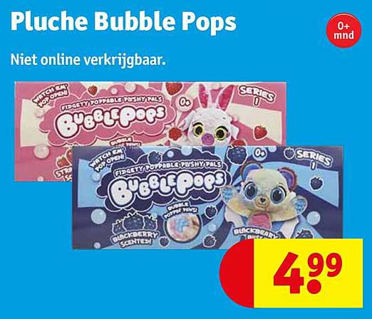 Pluche Bubble Pops