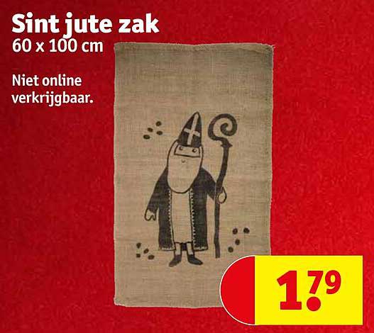 Sint jute zak