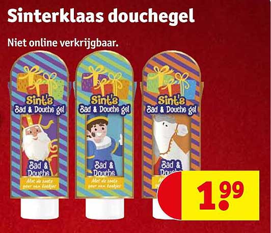 Sinterklaas douchegel