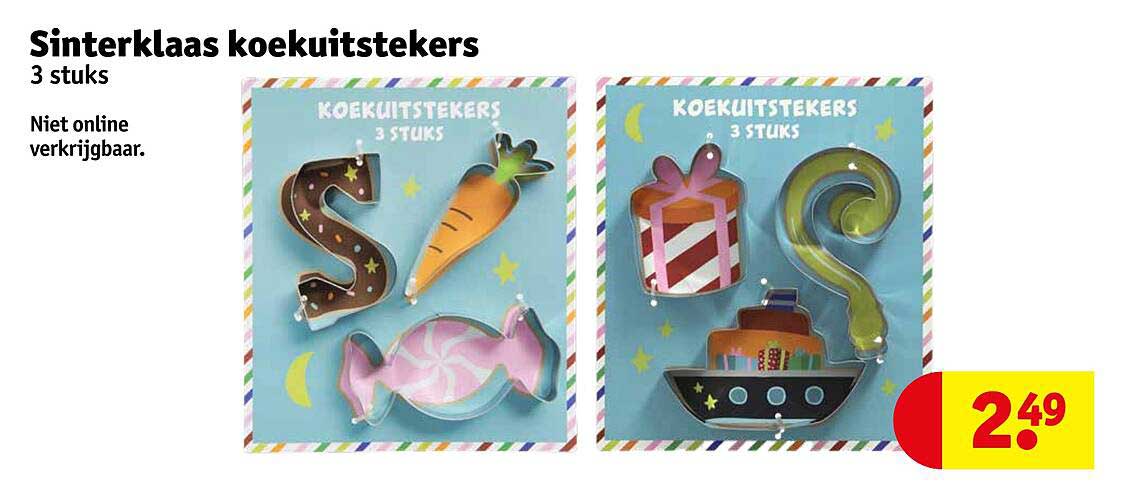 Sinterklaas koekiutstekers