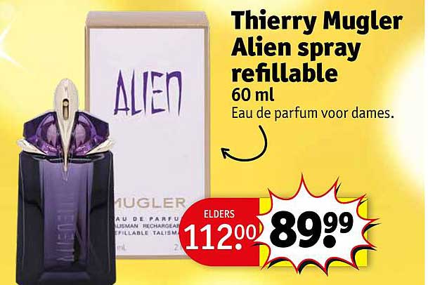 Thierry Mugler Alien spray refillable