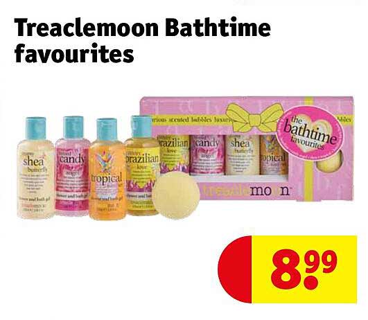 Treaclemoon Bathtime favourites