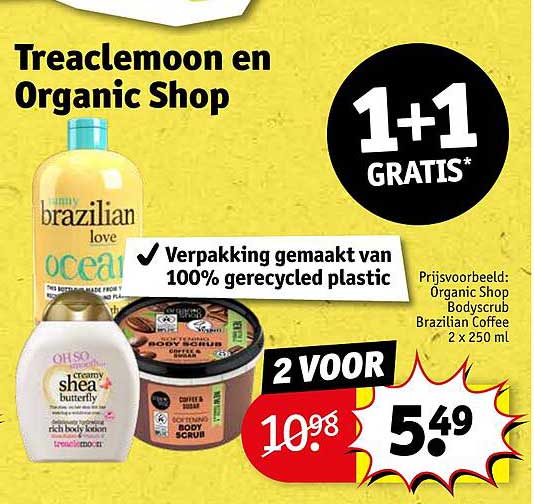 Treaclemoon en Organic Shop