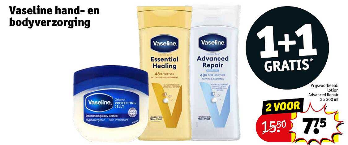 Vaseline hand- en bodyverzorging