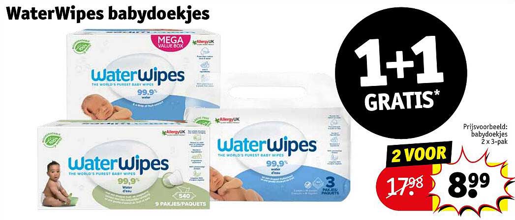 WaterWipes babydoekjes