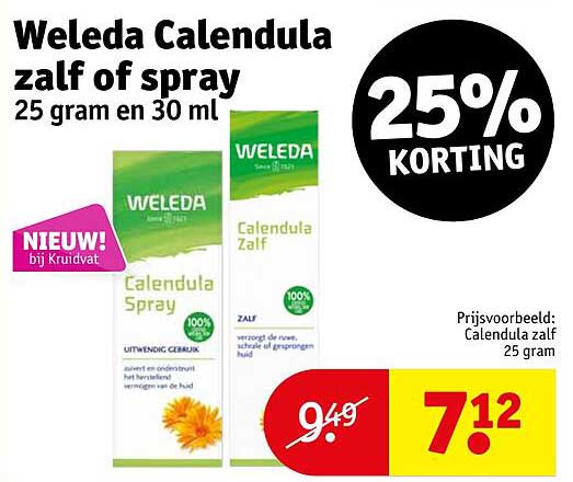 Weleda Calendula zalf of spray