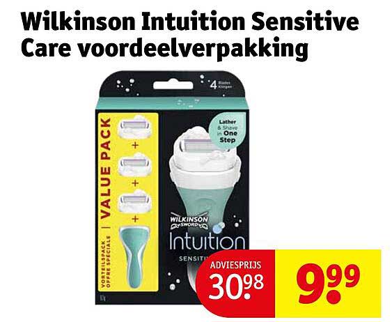 Wilkinson Intuition Sensitive Care voordeelverpakking