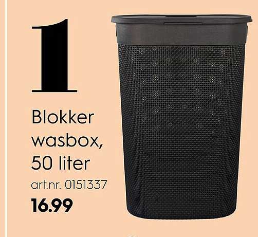 Blokker wasbox, 50 liter