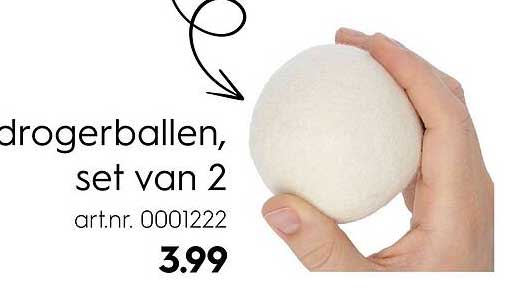 drogersballen, set van 2