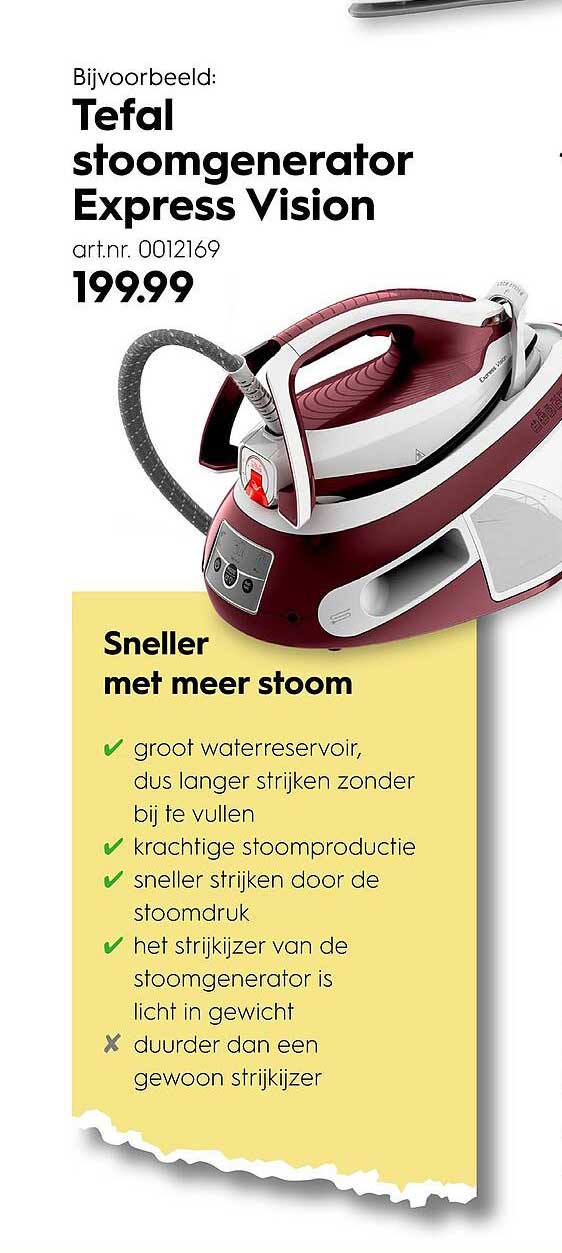 Tefal stoomgenerator Express Vision