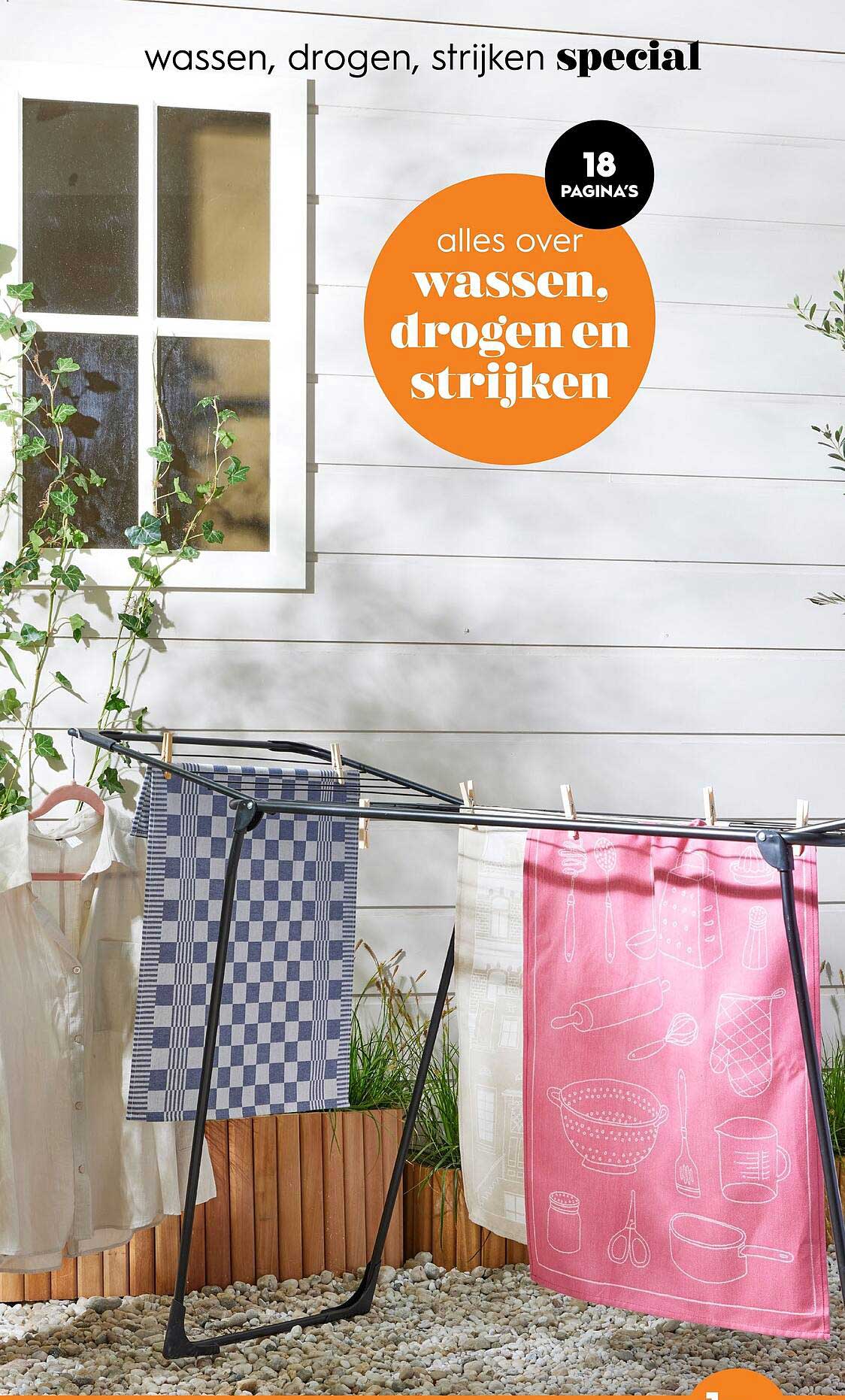 wassen, drogen, strijken special