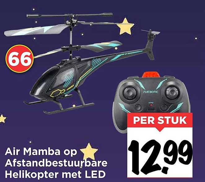 Air Mamba op Afstand bestuurbare Helikopter met LED