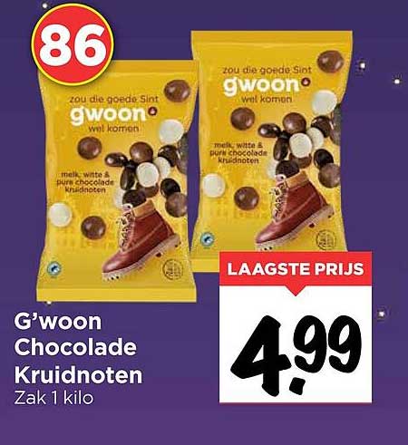 G’woon Chocolade Kruidnoten