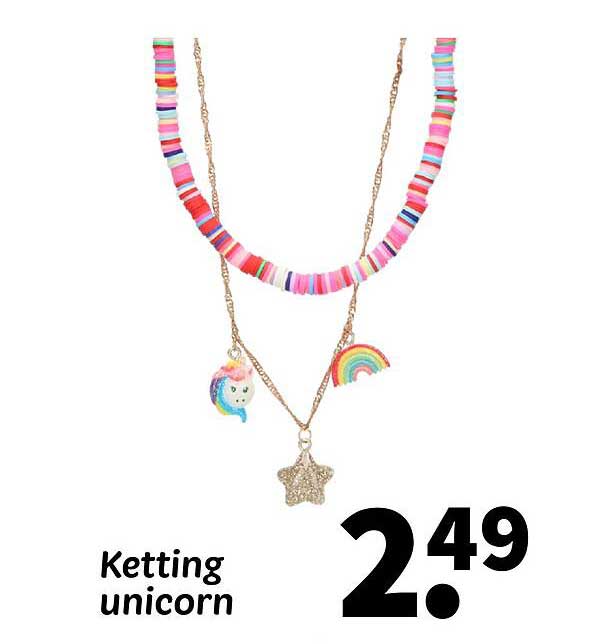 Ketting unicorn