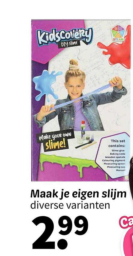 Maak je eigen slijm