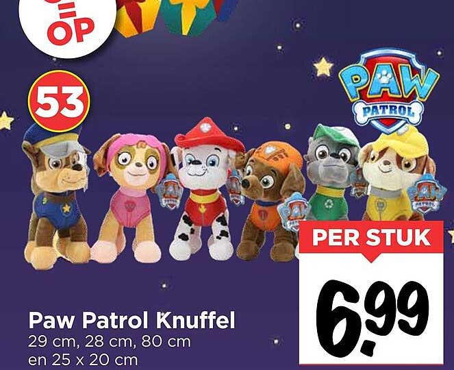 Paw Patrol Knuffel