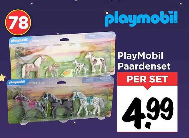 PlayMobil Paardenset