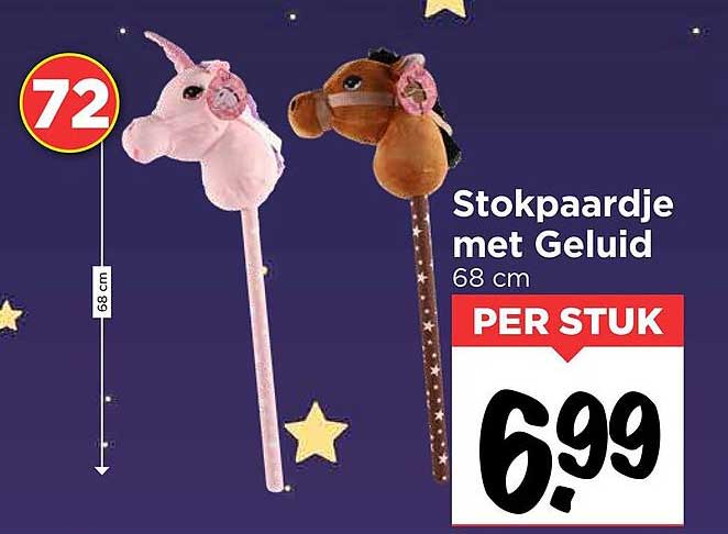 Stokpaardje met Geluid