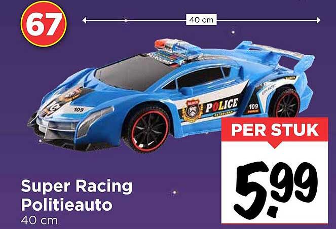 Super Racing Politieauto