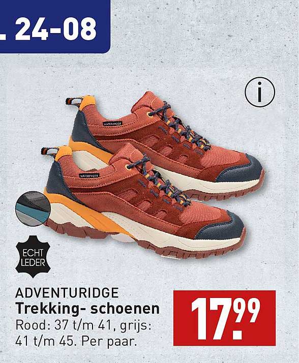 Adventuridge Trekking Schoenen aanbieding bij ALDI