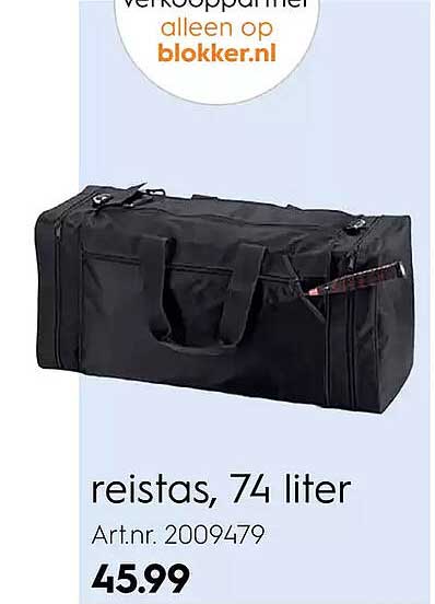 reistas, 74 liter