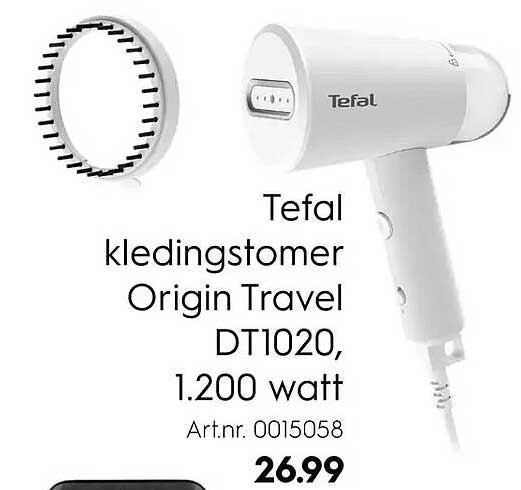 Tefal kledingstomer Origin Travel DT1020