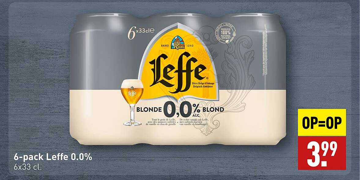 6-pack Leffe 0.0%