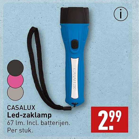 CASALUX Led-zaklamp