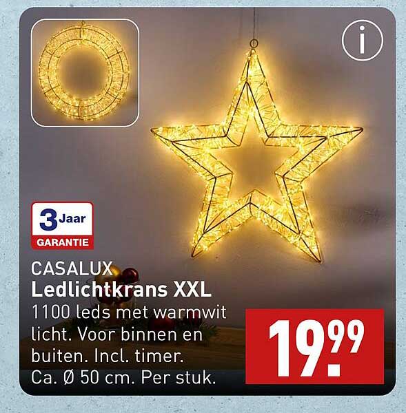 CASALUX Ledlichtkrans XXL