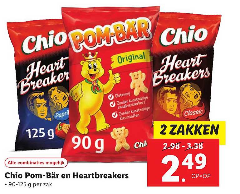 Chio Pom-Bär en Heartbreakers