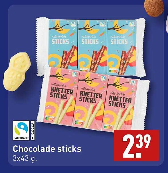 Chocolade sticks