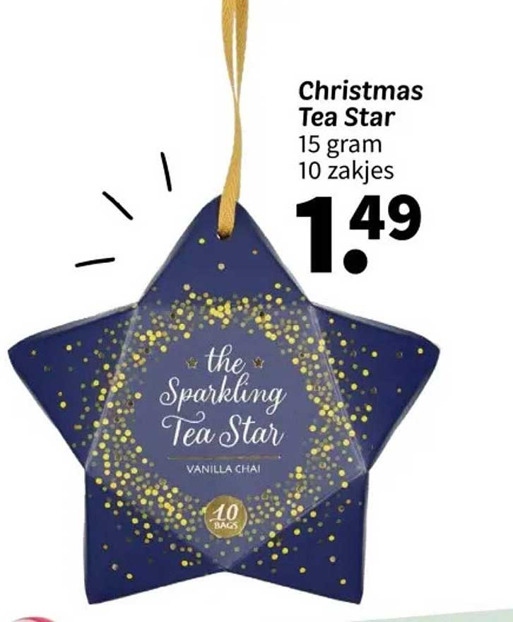 Christmas Tea Star