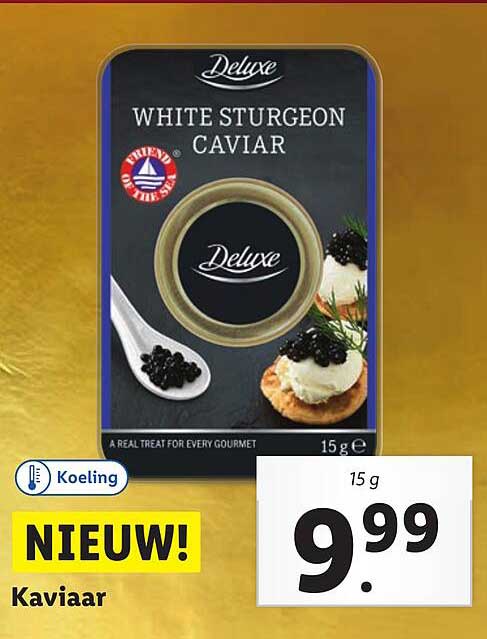 Deluxe White Sturgeon Caviar