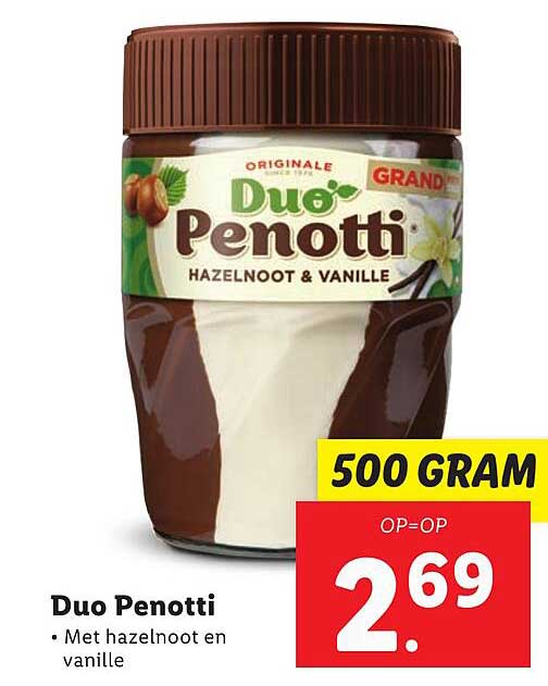 Duo Penotti Hazelnut & Vanilla