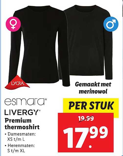 esmarа LIVERGY® Premium thermoshirt