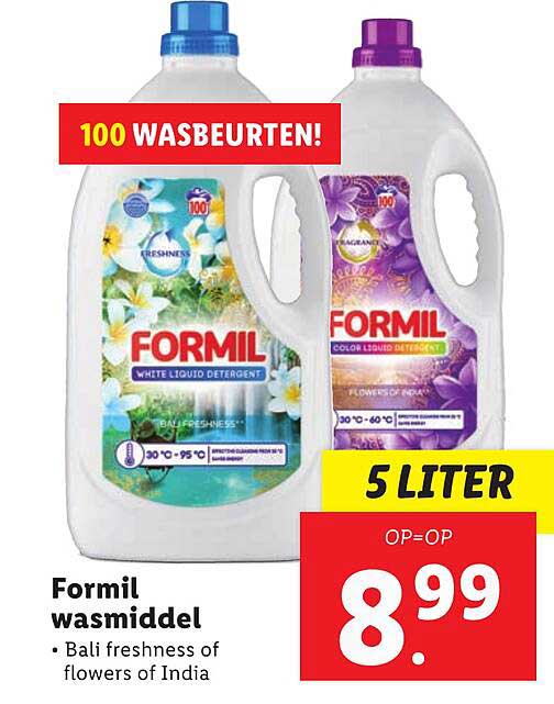 Formil wasmiddel