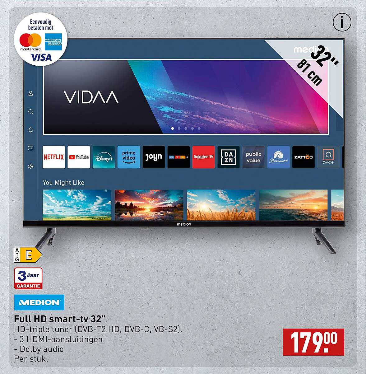 Full HD smart-tv 32"