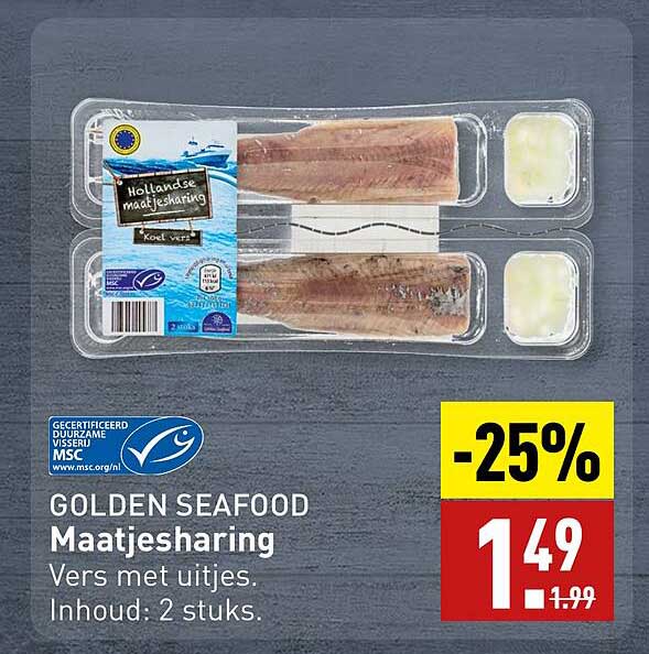 GOLDEN SEAFOOD Maatjessharing