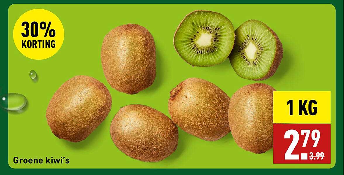 Groene kiwi's