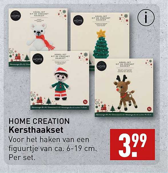 HOME CREATION Kersthaakset