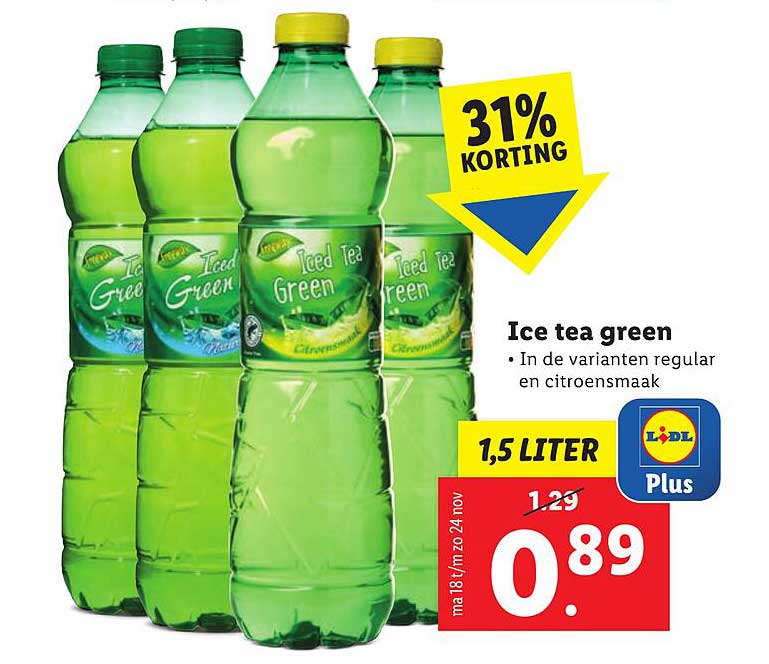 Ice tea green