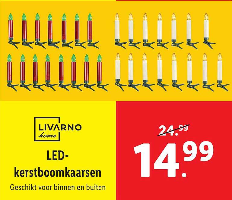 LED-kerstboomkaarsen