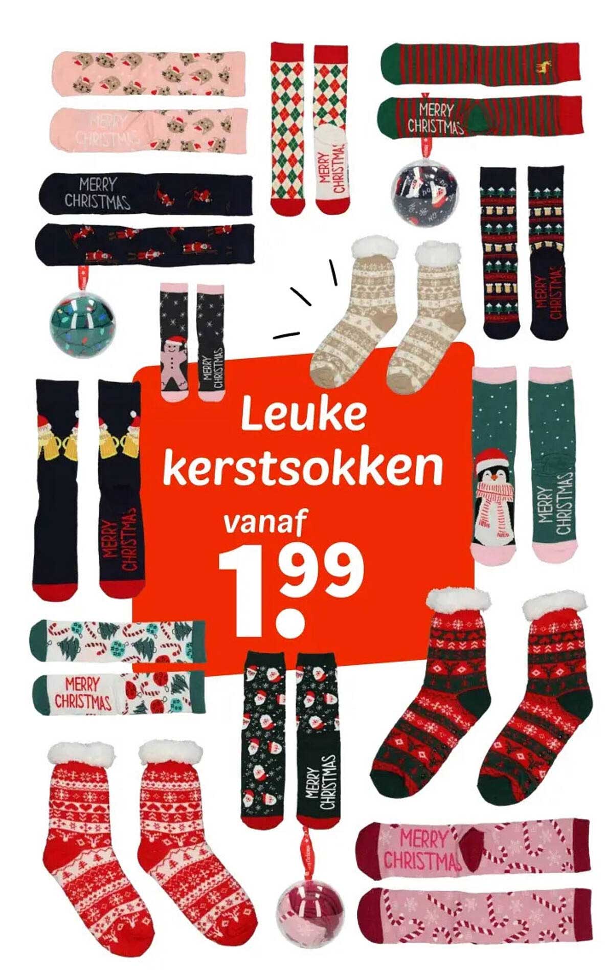 Leuke kerstsokken