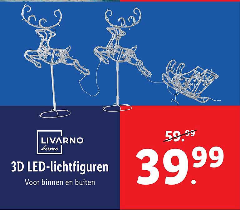 LIVARNO home 3D LED-lichtfiguren